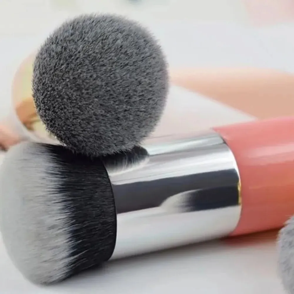 Cọ trang điểm dạng kem phẳng chuyên nghiệp Mặt má đường viền Blusher Cọ nền không dấu vết Ứng dụng hoàn hảo Dụng cụ trang điểm — image 4