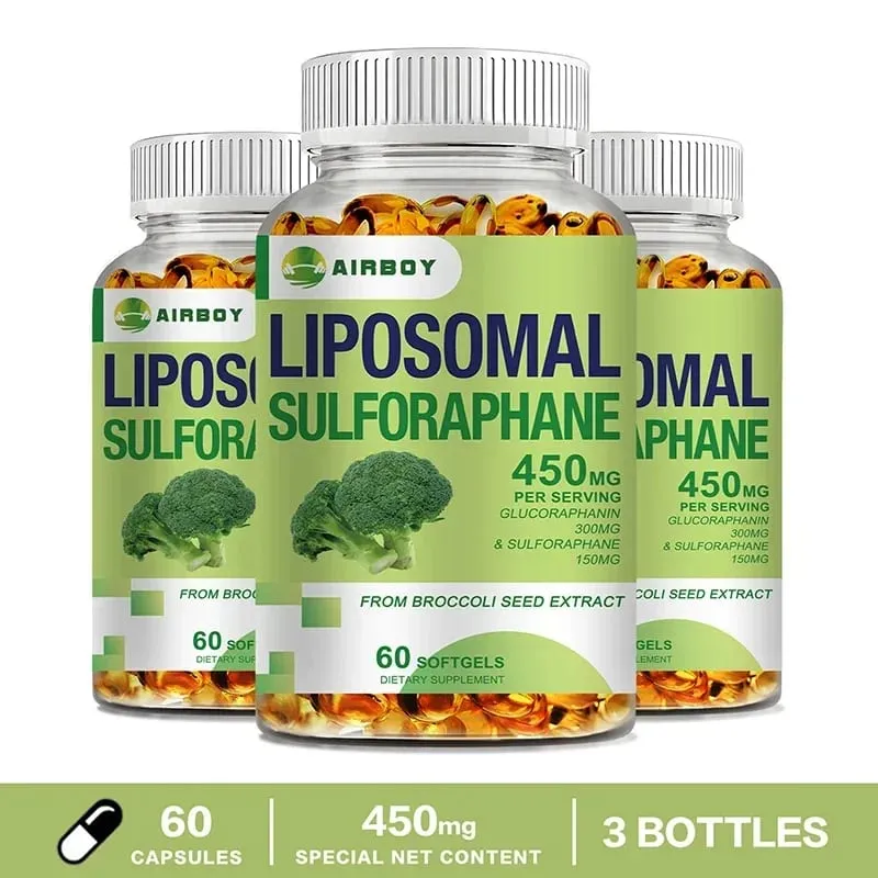 Liposomal Sulforaphane 450mg - Antioxidant Heart Supplement Immunity BoostingSupplement — image 11