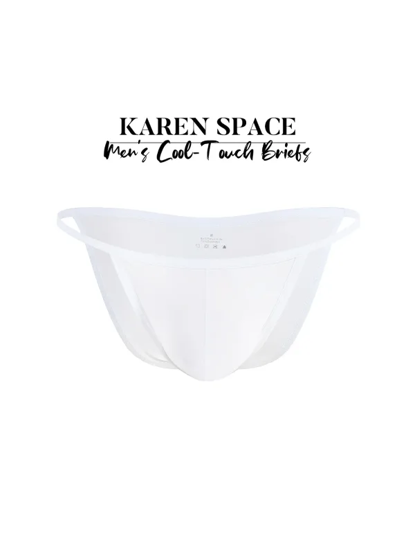 1PC Men's Sexy Low-Waist Briefs with Large Pouch Single Color Thin Belt Comfortable Thin Design for Summer Pure Color Underwear — image 18