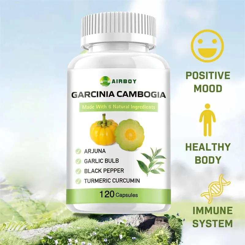 Garcinia Cambogia Capsules - Fat Burning Weight Management Appetite Suppression Metabolism Boosting — image 7