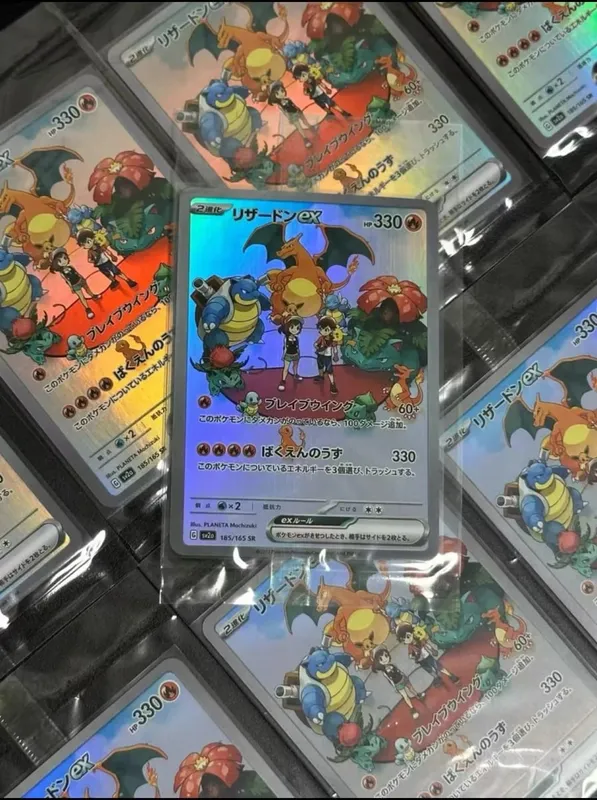 Diy Öz-kontrol Ptcg Pikachu Charizard Venusaur Blastoise Pokemon Kartı Anime Koleksiyonu Kartları hediye oyuncaklar — image 19