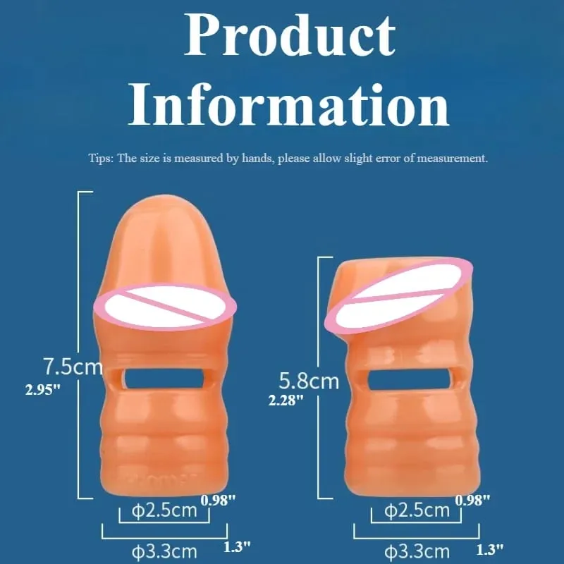 2 adet/takım Penis Kollu Silikon Yeniden Kullanılabilir Uzatma Prezervatif Gecikme Boşalma G Noktası Anal Seks Oyuncakları Erkekler Için Hiçbir Vibratör Seks Shop — image 4