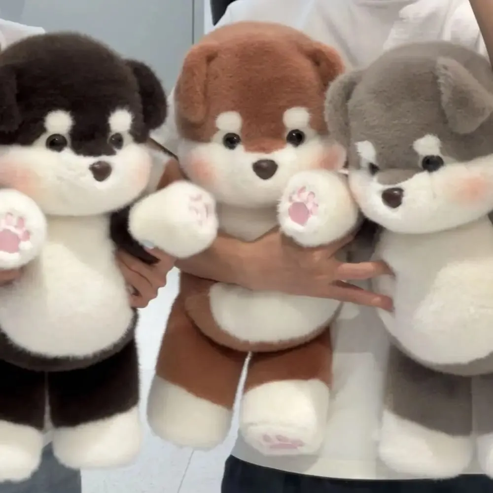 Hadiah Kreatif Bantal Plush Haiwan Boneka Anjing Lembut Sokongan Emosi Bantal Boneka Comel Bantal Plush 17.7 inci — image 2