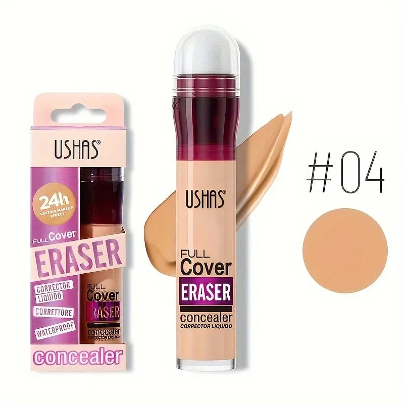 12 Color Sponge Head Liquid Foundation Makeup Concealer Trvalý voděodolný korektor pro plné krytí tmavých kruhů — image 11