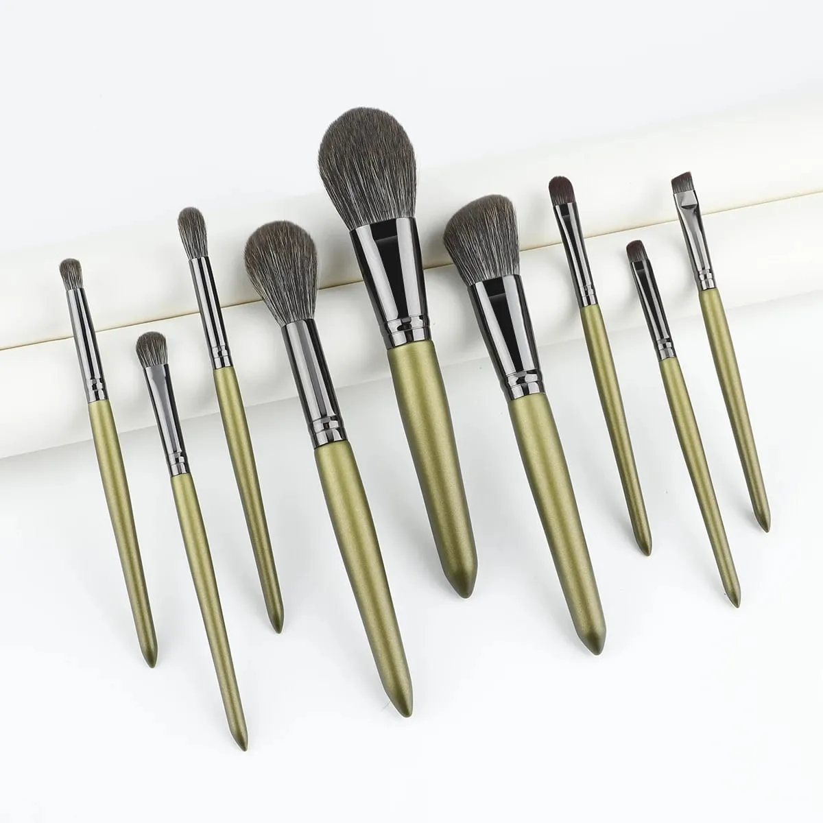 9 SZTUK Zestaw Pędzli Do Makijażu Cień Do Powiek Podkład Powder Contour Pędzel Do Makijażu Zestaw Kosmetyków Kosmetycznych Darmowa Wysyłka — image 1