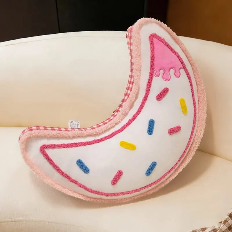 레드 그리드 던져 베개 스타 문 사랑 심장 삼각형 타원 소파 침대 요추 쿠션 홈 장식 장식품 — image 7