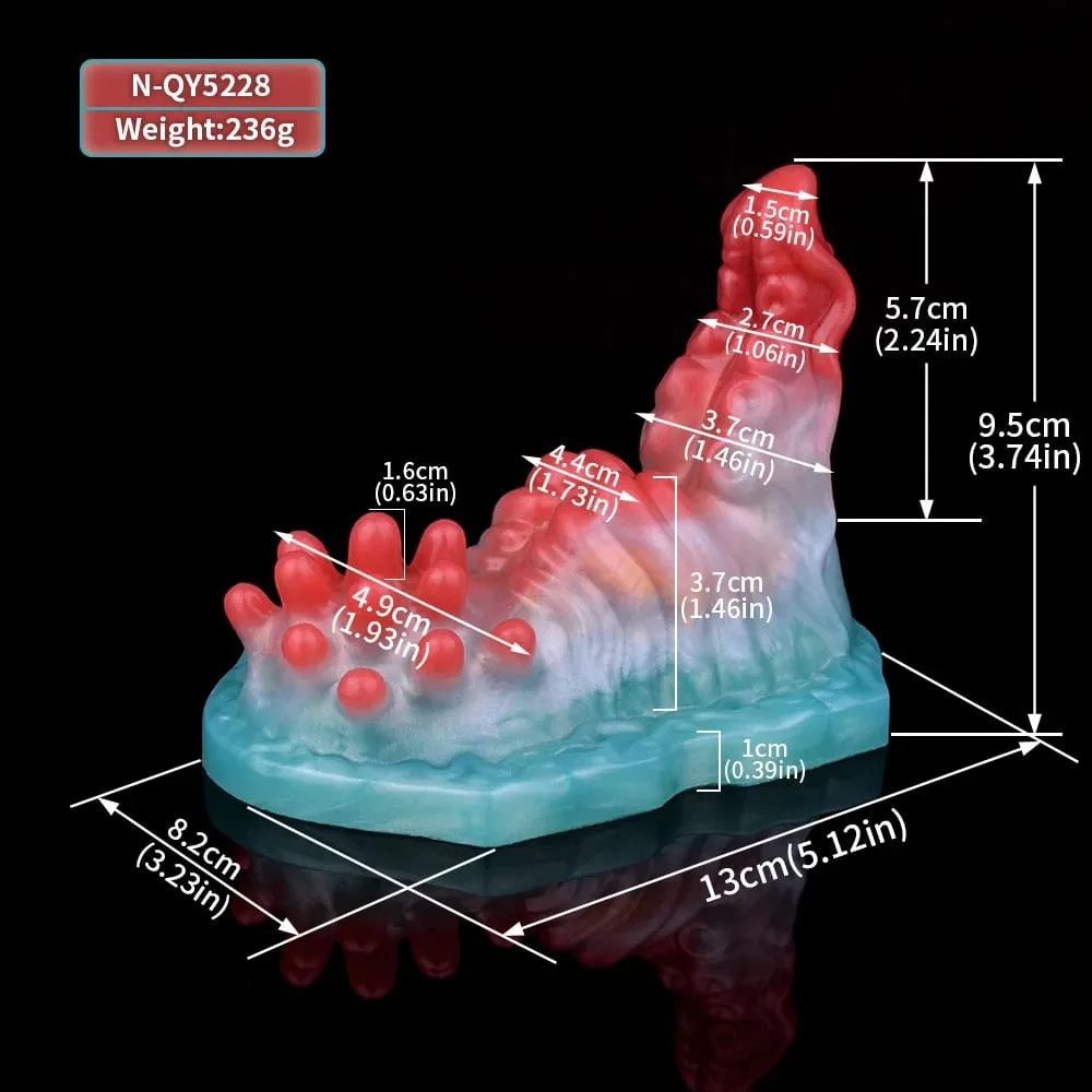 Broyeur sexuel en Silicone, contrôle sans fil, poulpe/granulés, Strapon, bosse, Friction, Vibration, Massage, Masturbation féminine — image 6