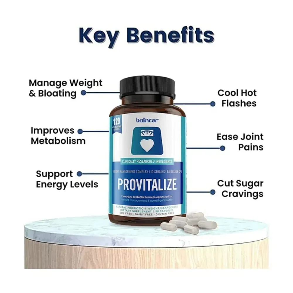 Provitalize Capsules - Support Bone & Joint and Gut Health for Digestive Health & Boosts Metabolism — image 4