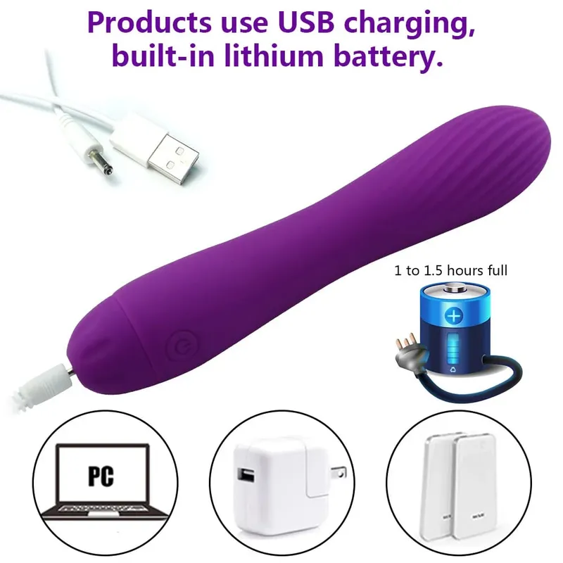 Kraftig Dildo Vibrator G Spot Klitoris Stimulator Finger Vibratorer Anal Massager Vagina Kvindelig Masturbator Sexlegetøj til Kvinder — image 3