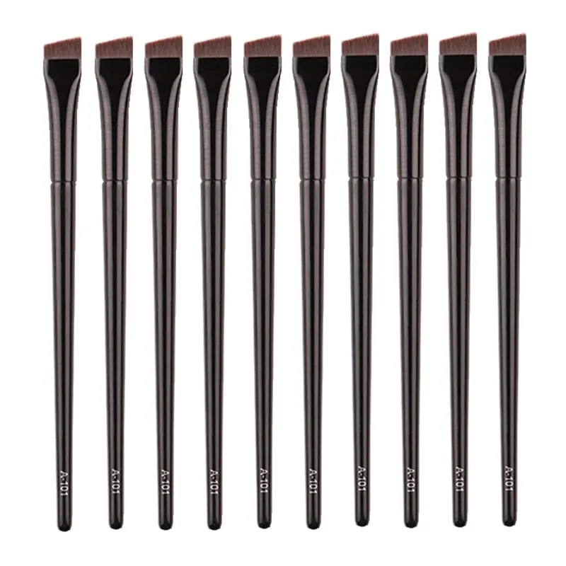 5/10/20/50 Pcs Pennelli per trucco contorno sopracciglia Pennello per eyeliner per sopracciglia Pennello per occhi professionale super sottile ad angolo Pennello per occhi Strumenti per il trucco — image 10