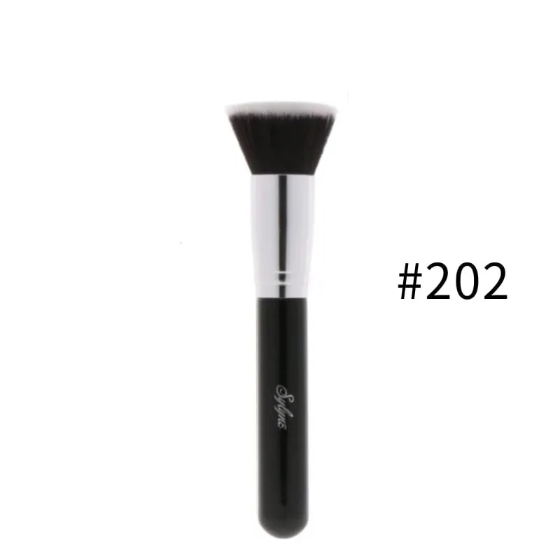 Pincéis de maquiagem profissional, pó, base, iluminador, sobrancelha, sombra, kit de ferramentas