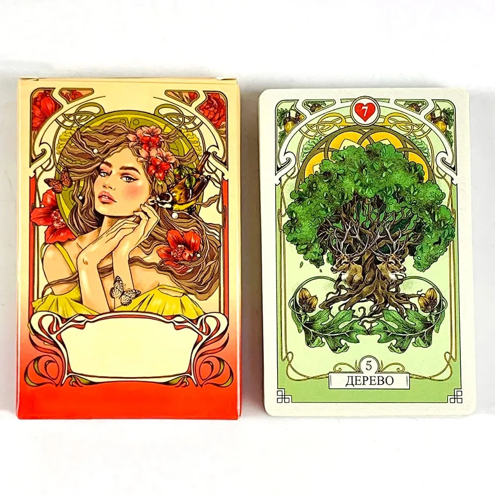 Nouvelles cartes Oracle A 37 Deck Version russe jeux de société cartes Oracle pour la famille et les amis jeux de vacances de fête — image 1