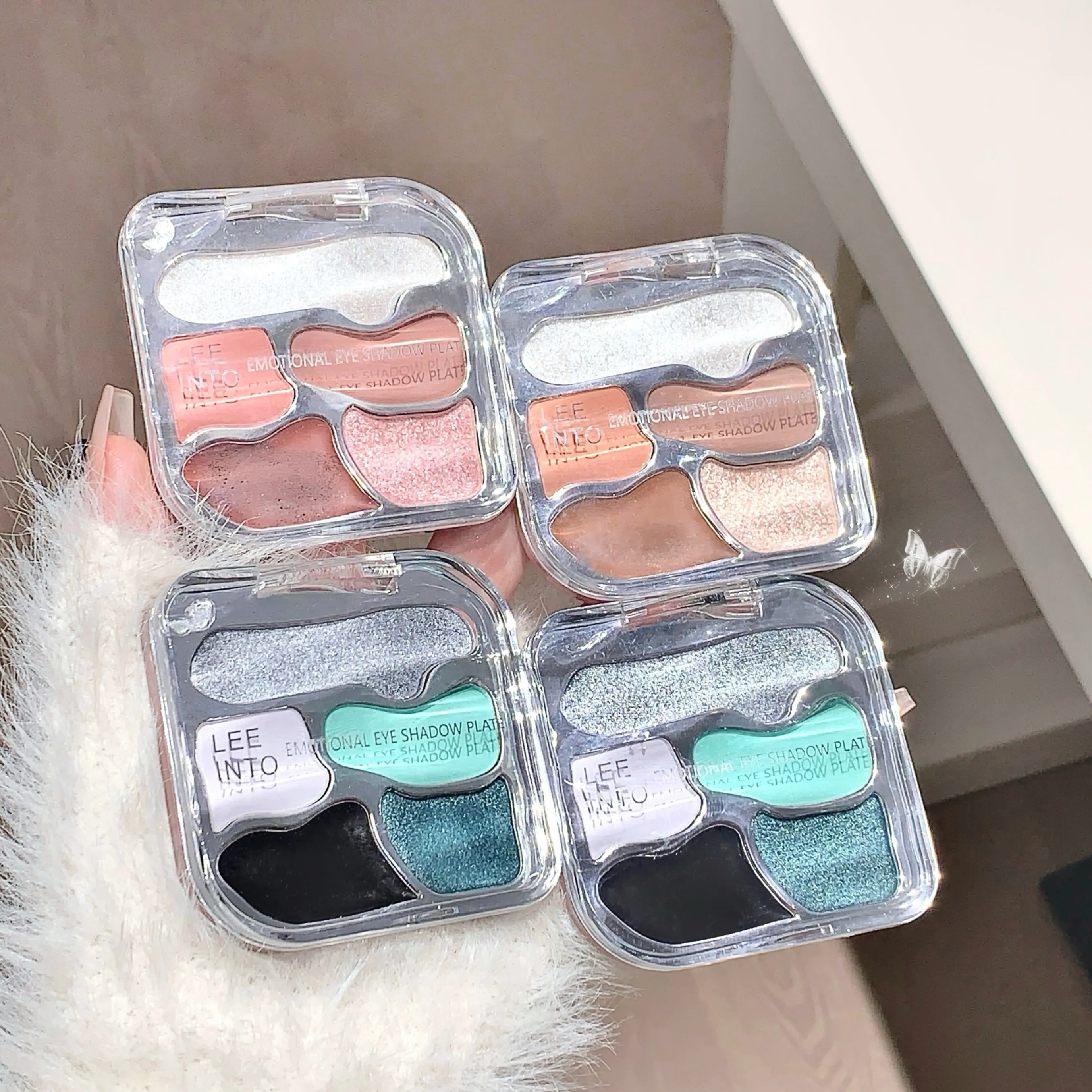 Пятицветная комплексная палитра теней для век Matte Highlight, контурирующая и развивающая цвет универсальная палитра — image 4