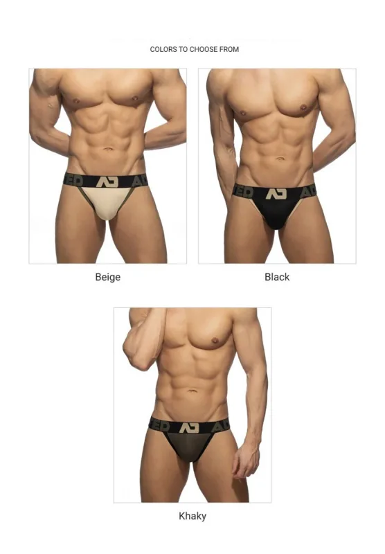 Herrenunterwäsche, einfache, atmungsaktive Slips mit dreidimensionalem, hohlem Rücken, Markenhose, niedrige Taille, bequeme Unterhose aus Baumwolle