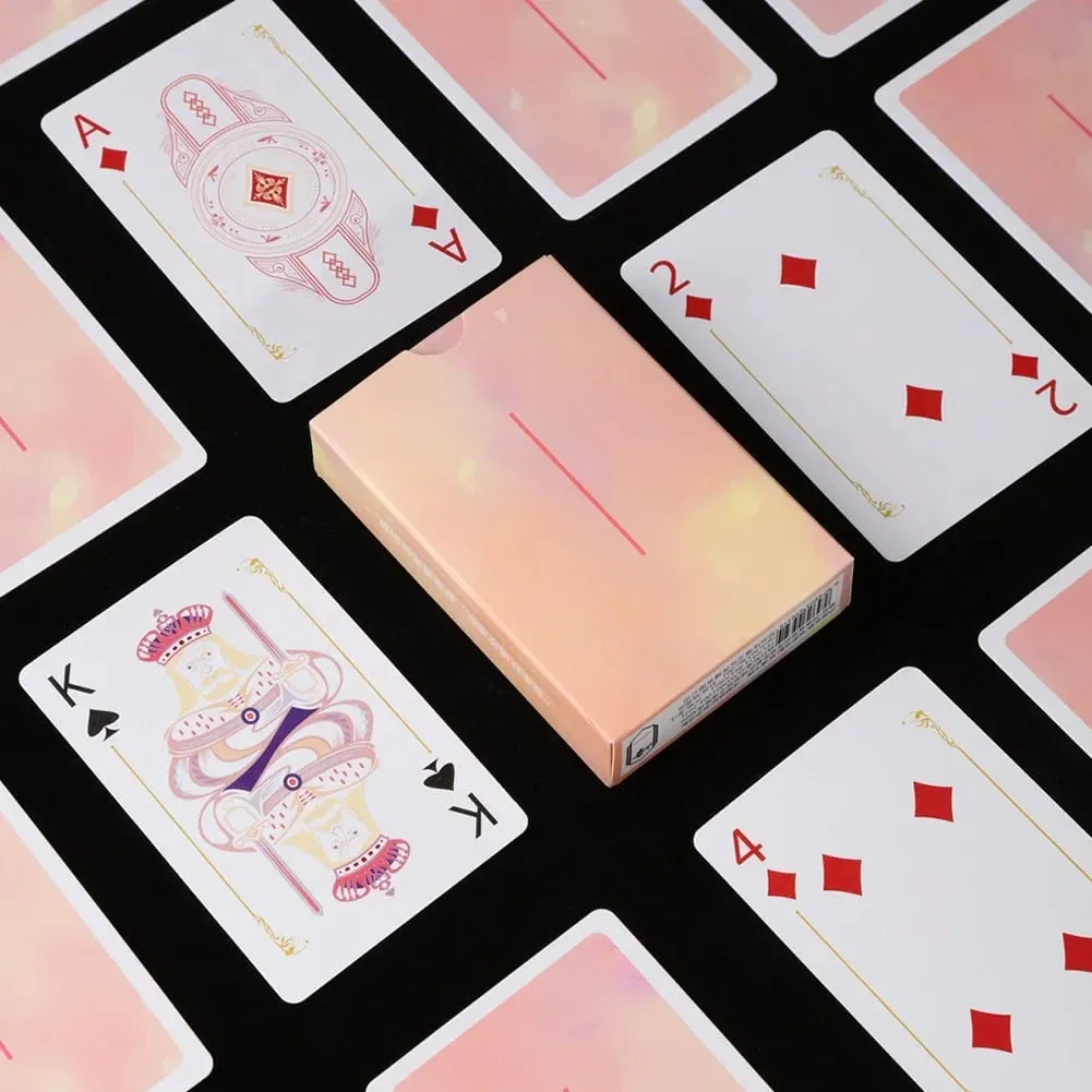 Creative Classic Poker Card Set Základní společenská hra pro setkání Stolní hry Slavnostní zábava Odolné a přenosné hrací karty — image 9