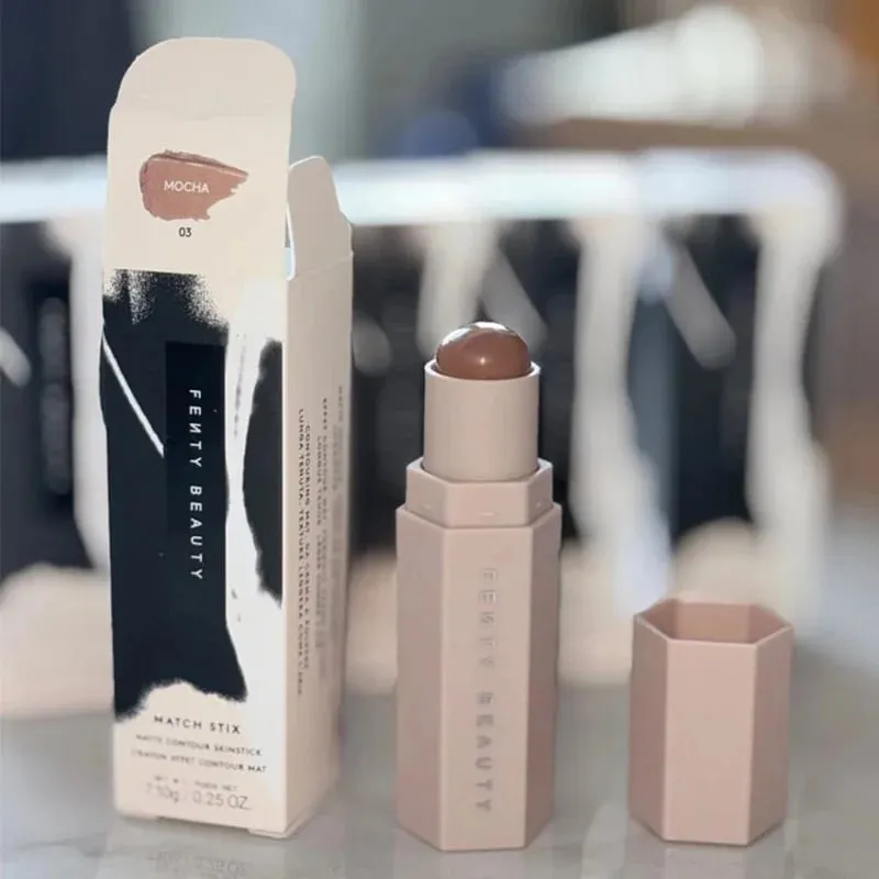 Fenty Beauty Multi-สี Contour Stick คอนซีลเลอร์ Facial 3D Diamond Highlight ไม่ซีดจาง Water GLOSS Lip Glaze GLOSS เครื่องสำอาง — image 22