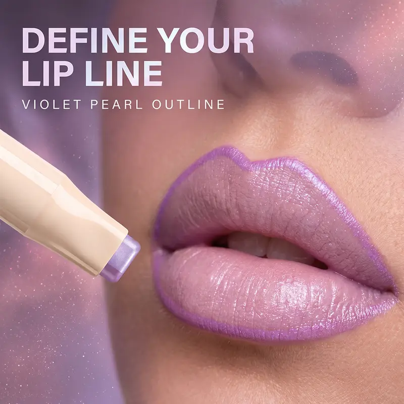 Double Draw Lip Definer 2 In 1 Lip Liner And Lip Gloss Silky Cream Texture Long Lasting Hydrating High Pigment Waterproof Makeup — image 7
