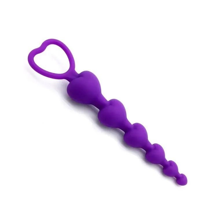 Anal-Teaser für Anfänger, Komfort-Plug, Butt-Plugs, Herzring, Sexspielzeug für Neulinge, erkunden Sie das Analspiel, Frauen und Männer, stimulieren den Orgasmus-Effekt — image 3
