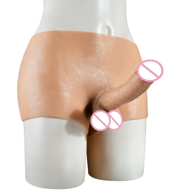 Strapon Strapon Pegging in silicone per donne Pantaloni per pene Masturbatori Pene Realistici Dildo Giocattoli sessuali per donne Lesbiche Adulti 18+ — image 1