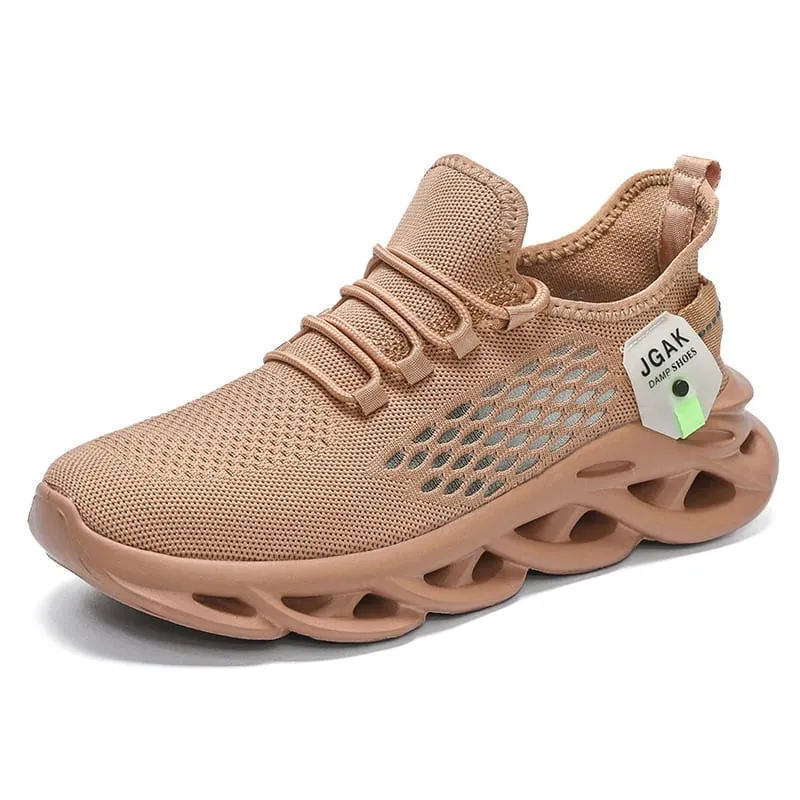 Plus grande taille 49 50 51 52 hommes maille baskets absorbant les chocs chaussures de course respirant décontracté marche athlétique sport formateurs — image 7