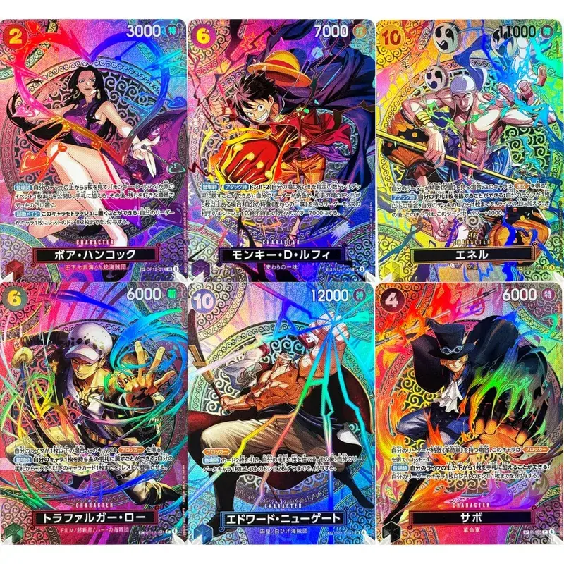Pełny zestaw jednoczęściowa gra karciana SP rzadka karta kompletna kolekcja wysokiej jakości replika DIY Anime folia karta proxy [angielski/japoński]