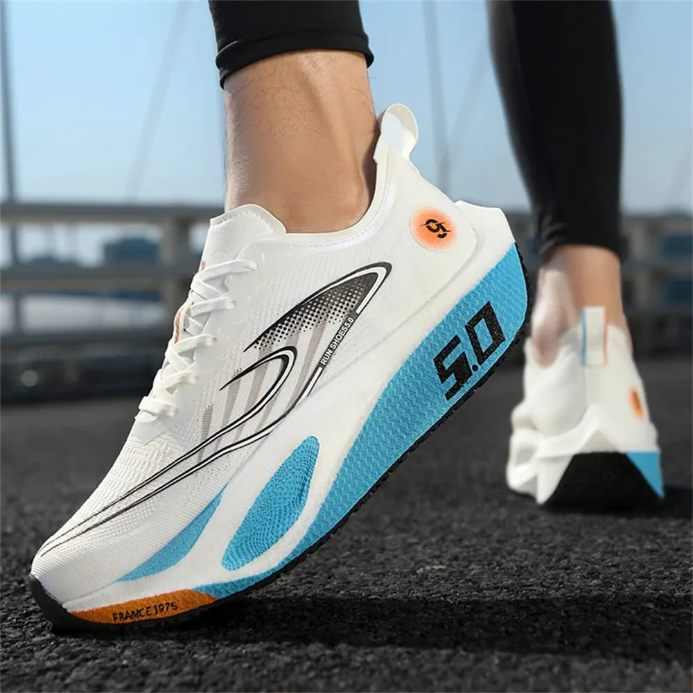 Chaussures de course d'entraînement légères et respirantes en maille pour hommes, baskets athlétiques décontractées antidérapantes pour les Sports de plein air et le Jogging — image 5