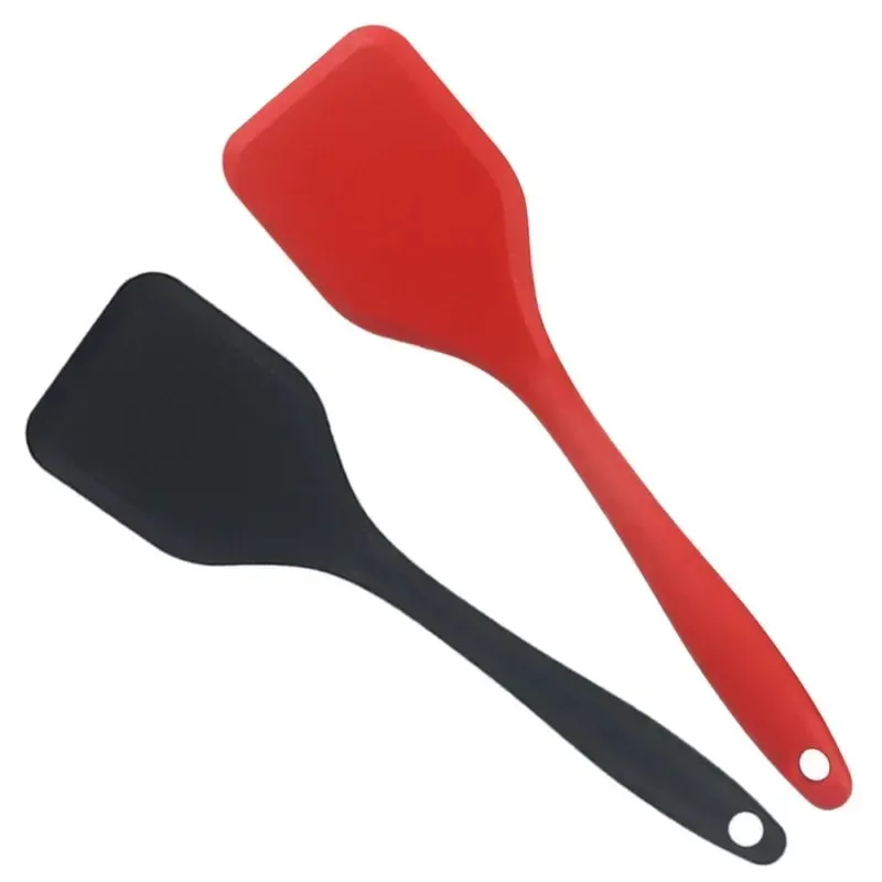 작은 20.5cm 실리콘 요리 누출 주걱 밀도 삽 튀긴 FishOmelette 삽 비 스틱 주걱 주방 요리 도구 — image 7