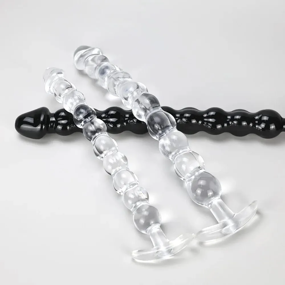 Perline anali lunghe Palline Butt Plug grande Big Buttplug Giocattoli erotici del sesso per donna Uomo Dilatatore gay Massaggiatore prostatico Prodotti per adulti