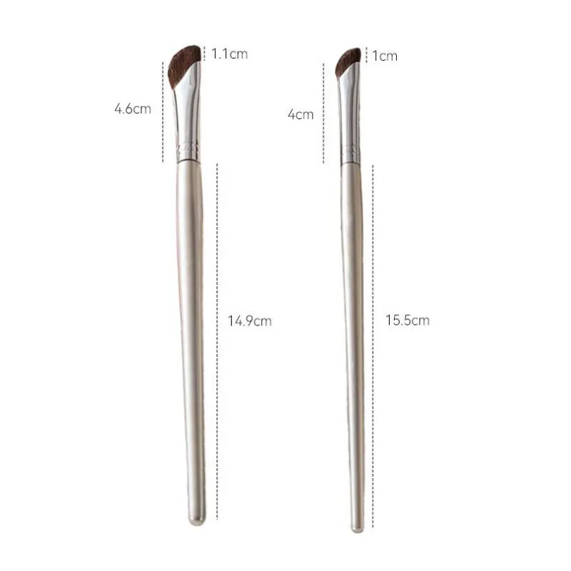 Pennello professionale per contorno naso angolato Pennello piatto per ombra naso Ombreggiatura precisa Pennelli per trucco per contorno del ponte nasale