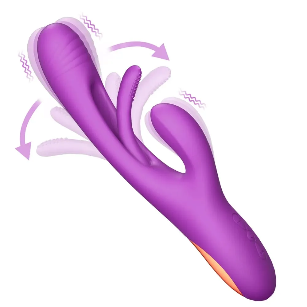 Lapací poklepávací vibrátor pro ženy Stimulátor klitorisu bodu G Dildo Vibrační masážní přístroj na bradavky vagíny Dámské pohlaví Tos Zboží pro dospělé — image 1