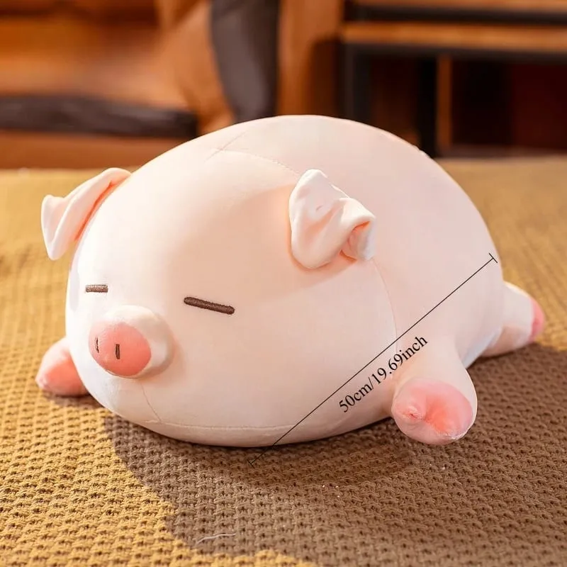 1 ชิ้น Super Soft Decompression Party หมูผ้าตุ๊กตาหมูหมูหมอนตุ๊กตาของเล่นที่มีหลายข้อกำหนดให้เลือก — image 8