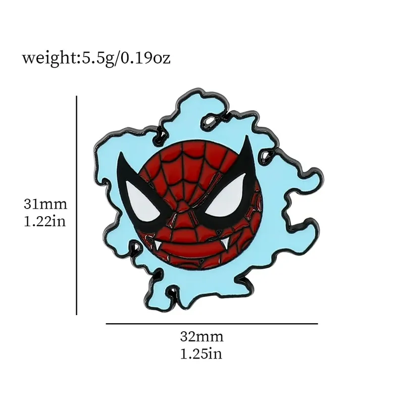 Gengarการ์ตูนเข็มกลัดอะนิเมะEnamel Lapel Pinsสำหรับอุปกรณ์เสริมกระเป๋าเป้สะพายหลังแฟนคอลเลกชันเข็มกลัดเครื่องประดับของขวัญ — image 23