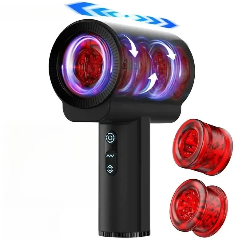 Automatic Thrusting Rotating Vibrating Male Masturbator Blowjob Sex Glans Massager Penis Vibrator Pussy Adult Sex Toys for Men — image 1
