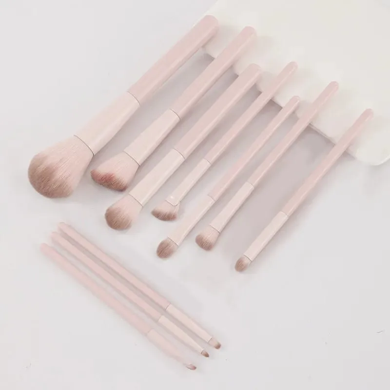 Σετ πινέλου μακιγιάζ για αρχάριους Eye Shadow Blush Contour Blend Nose Shadow Concealer Complete Kit για νέους χρήστες Essential