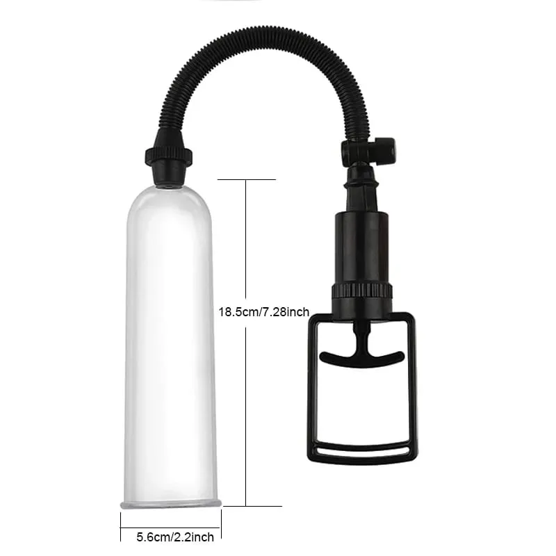 Pompa manuale per estensore del pene Giocattoli del sesso Dick Stimolare Extender Masturbatore Pompa per vuoto maschile Ingranditore del pene Grande cazzo Allenatore duraturo — image 6