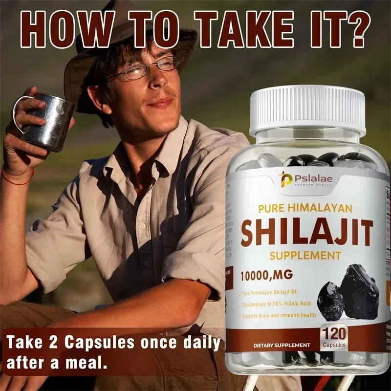 100% Shilajit-mineraalsupplement met hoge zuiverheid - Prestaties verbeteren Stress verlichten De stemming verbeteren Mannelijke maat vergroten Niet-GMO — image 5