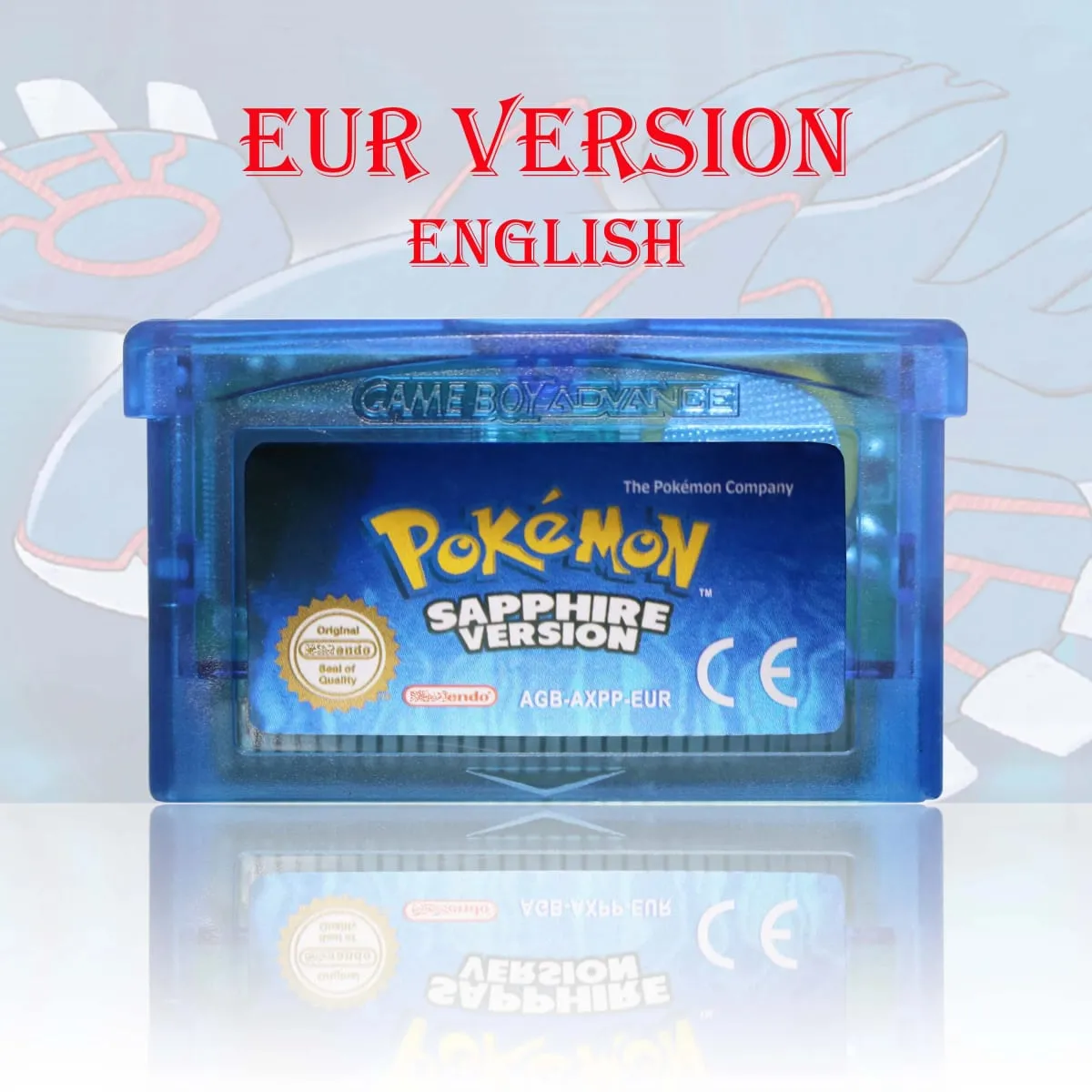 GBC/GBA EUR Version Pokemon Crystal/Yellow/Emerald/Fire Red/Leaf Green Game Cartridge Video Game Card High Quality with Battery — image 8