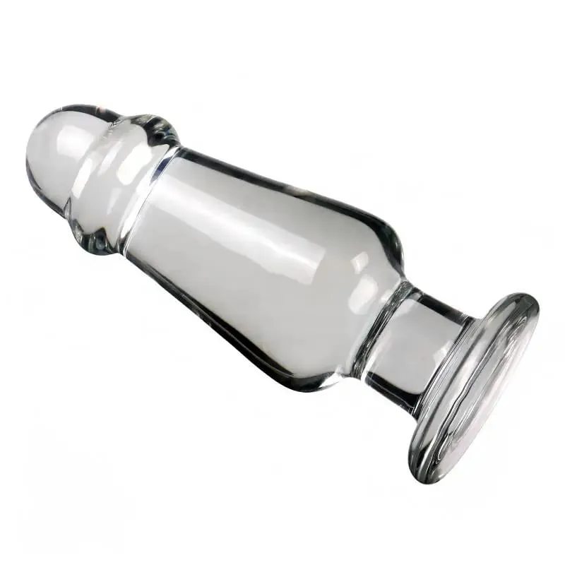 Gode en verre de grand diamètre, masturbateur féminin, Stimulation de la Prostate masculine, prise d'expansion anale, jouet sexuel pour adulte pour un plaisir accru — image 1