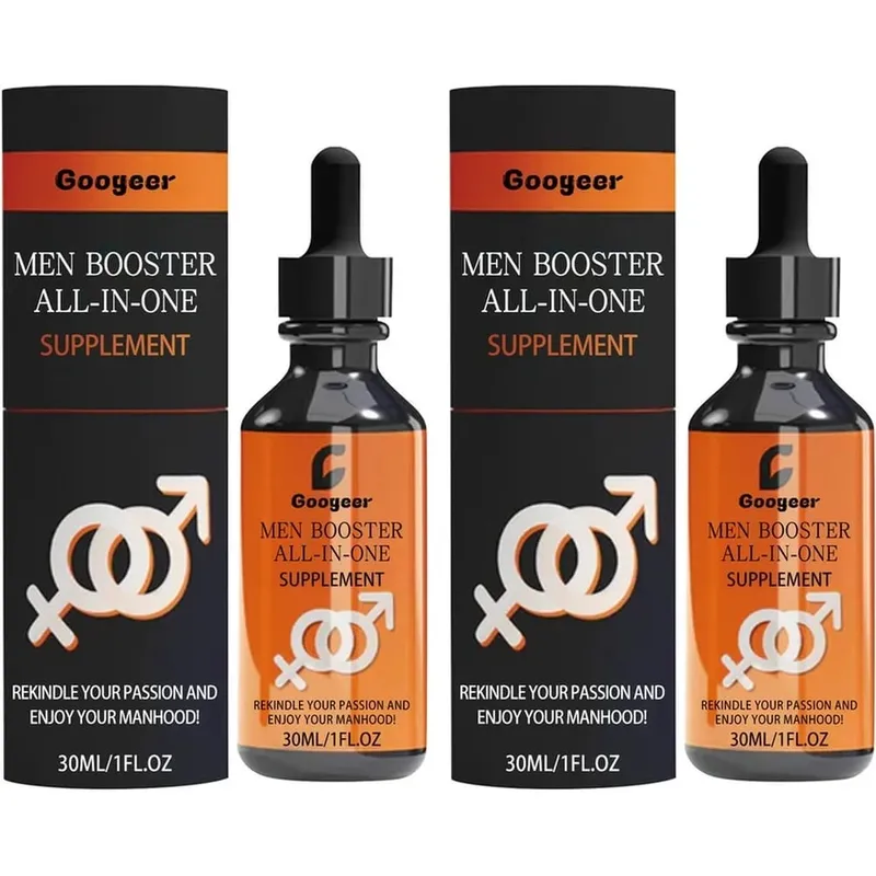 Suplemen Googeer Men Booster All-in-One Turun dengan Ekstrak Akar Maca dan Ekstrak Akar Kudzu untuk Relaksasi Tenaga 30 ML — image 8