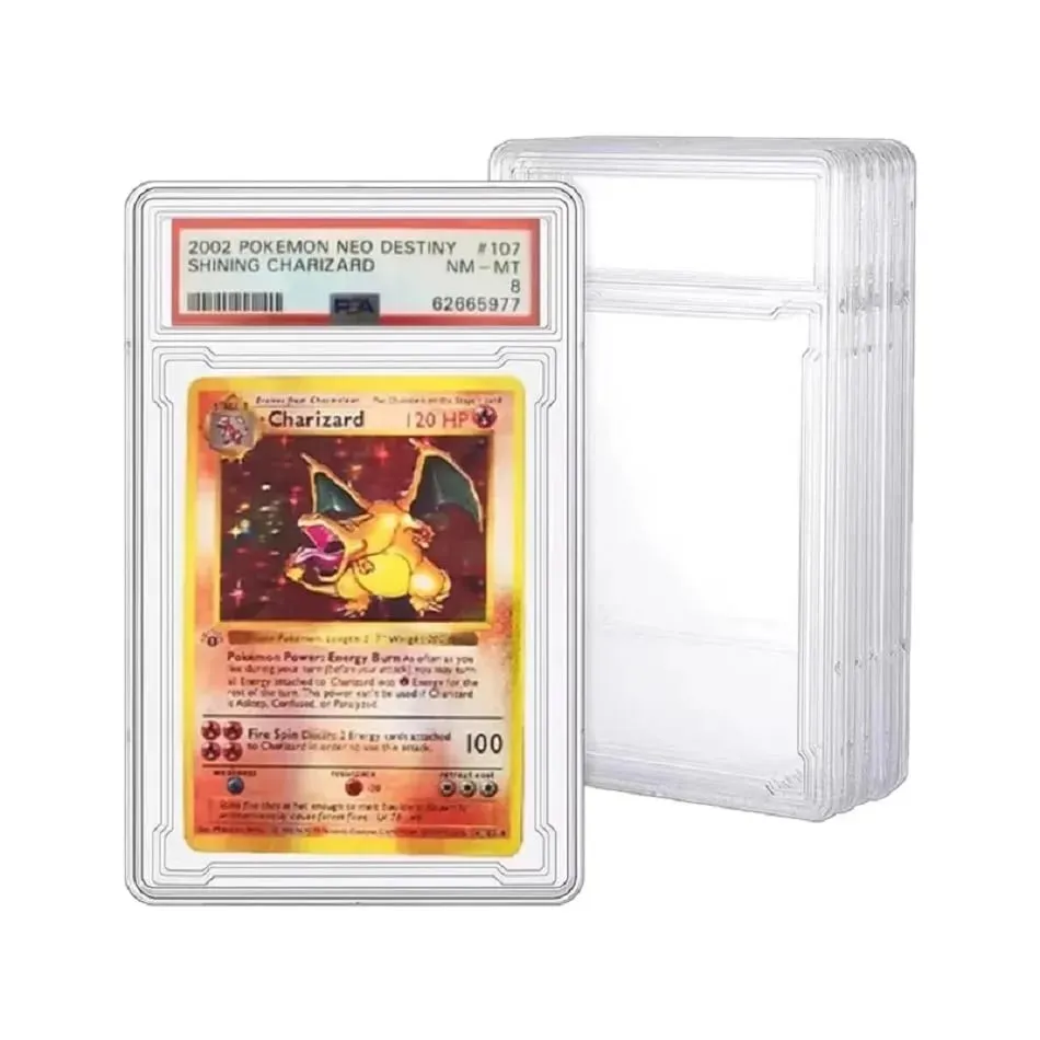 PSA-Rating-Sternkarte, transparenter Kartenstein, komplettes Set, Kartenbox, Spielkarten, Pokémon-Sammlungskartenbox, Zubehör, Spielzeuggeschenke — image 2