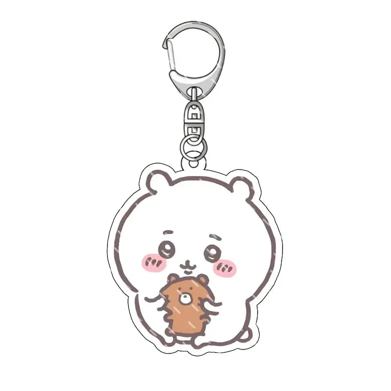 Yiji pendentif Anime bande dessinée acrylique périphérique porte-clés Hachiware Usagi mignon pendentif sac suspendu décoration décoration — image 38