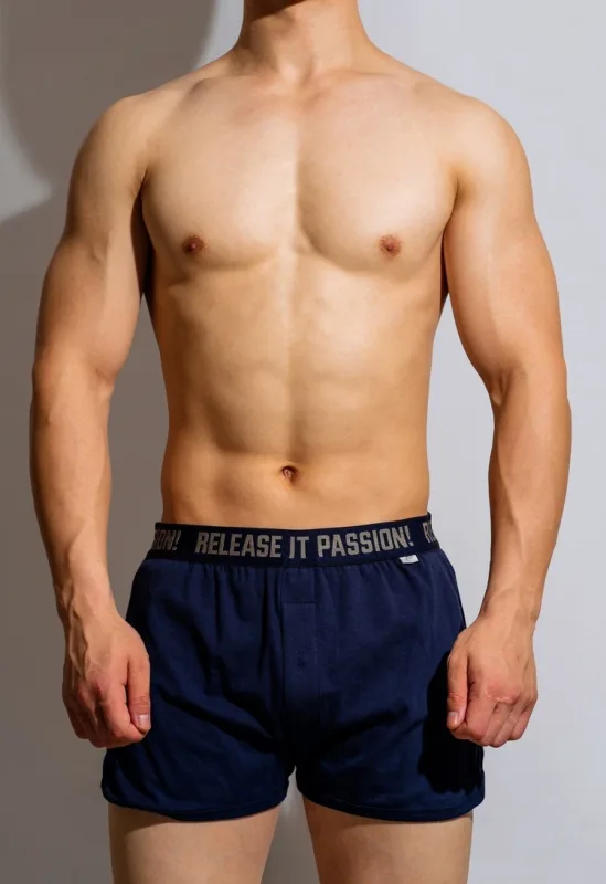 Intimo Uomo Mutandine Pantaloncini Uomo Intimo Cotone Boxer Tinta unita Cuecas Masculinas Home Boxers Pantaloncini Ropa Interni Hombre — image 9