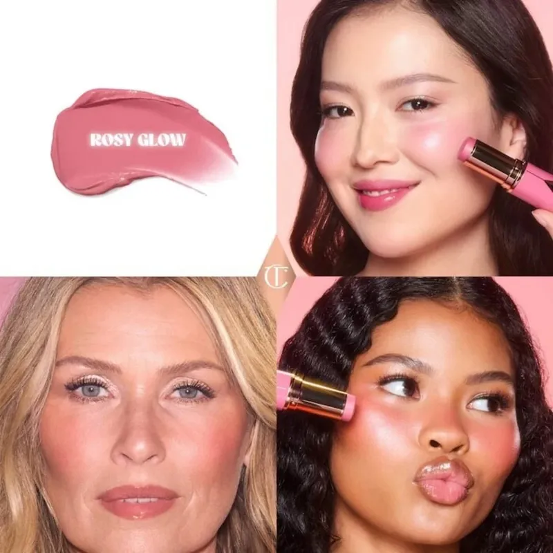 Charlotte Tilbury Liquid Foundation Cushion Foundation Indstilling Spray Pressed Powder Love 2 Farve Powder Blusher Øjenskygge Rouge — image 17