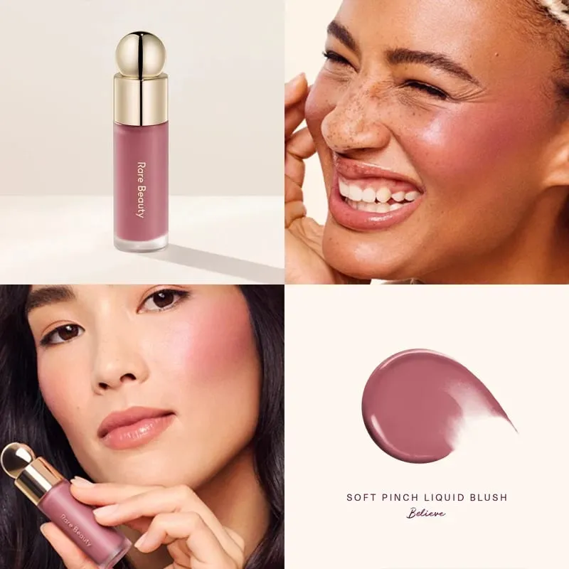Rare Beauty Liquid Blush Lipstick Eyes Cheek Blusher Waterproof Mositure Face Contour Shadow Liquid Lip Gloss Rouge Plump Makeup — image 21