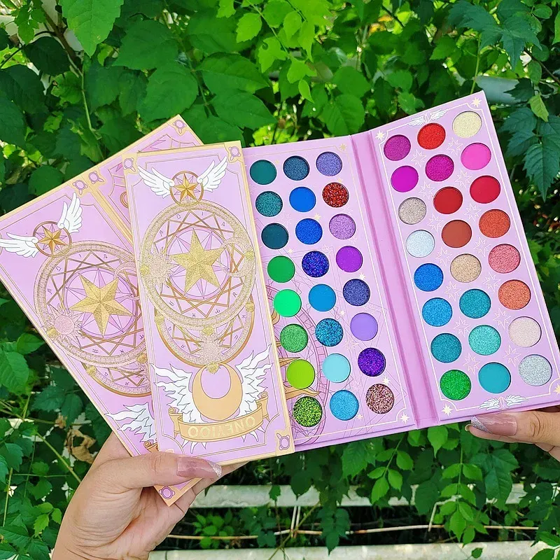 Butik 96 barev Deska očních stínů Shimmer Matte Flitrové oční stíny Colorful Stage Ball Dedicated Neon Paletka očních stínů Beauty — image 3