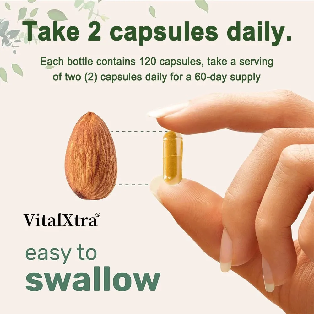 Liver Support Capsules Milk Thistle Extract Glutathione Dandelion Artichoke Liver Cleanse & Detox Antioxidant Digestion Support — image 6