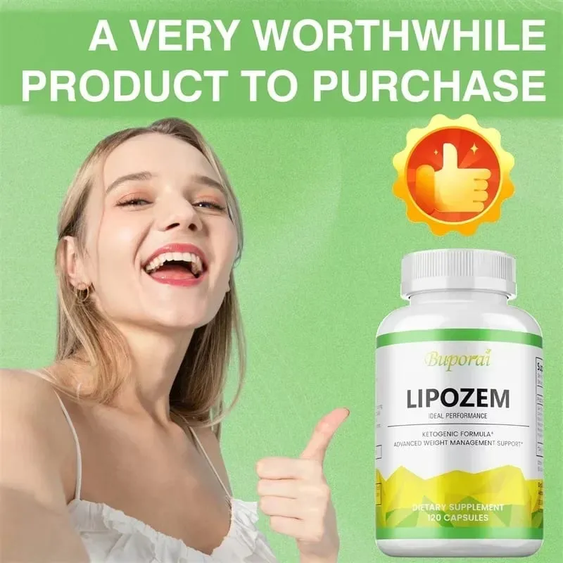 Lipozem Supplement - Digestive Health Appetite Suppression Metabolism Fat Burning Body ShapingSupplementsSupplements — image 6