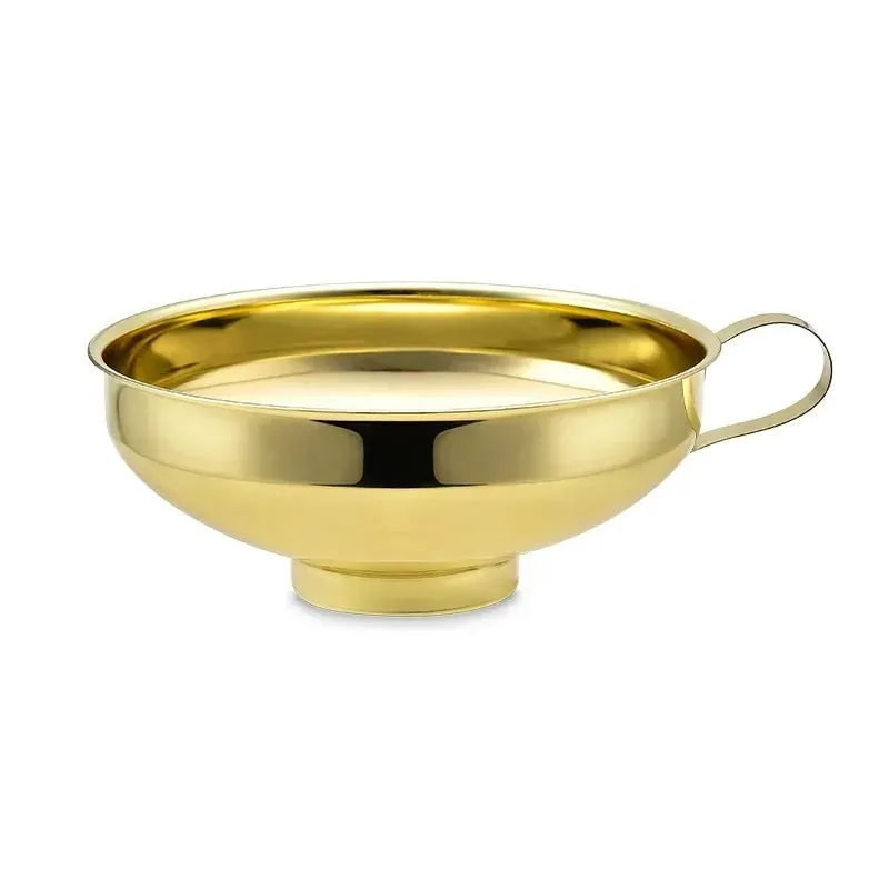 Entonnoir de cuisine en acier inoxydable de qualité supérieure, conception à grande bouche pour la mise en conserve de confiture, d'huile et de liquide, à usage domestique — image 10