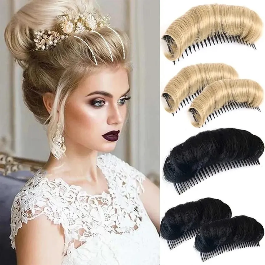Synthetic Hair Invisible Bangs Pad High Straight Hair Up Comb False Hair Accessories Natural Hair Extension For Women Wig — image 2