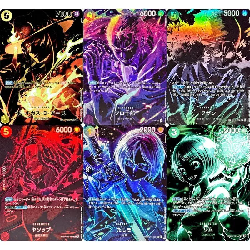 Pełny zestaw jednoczęściowa gra karciana SP rzadka karta kompletna kolekcja wysokiej jakości replika DIY Anime folia karta proxy [angielski/japoński]